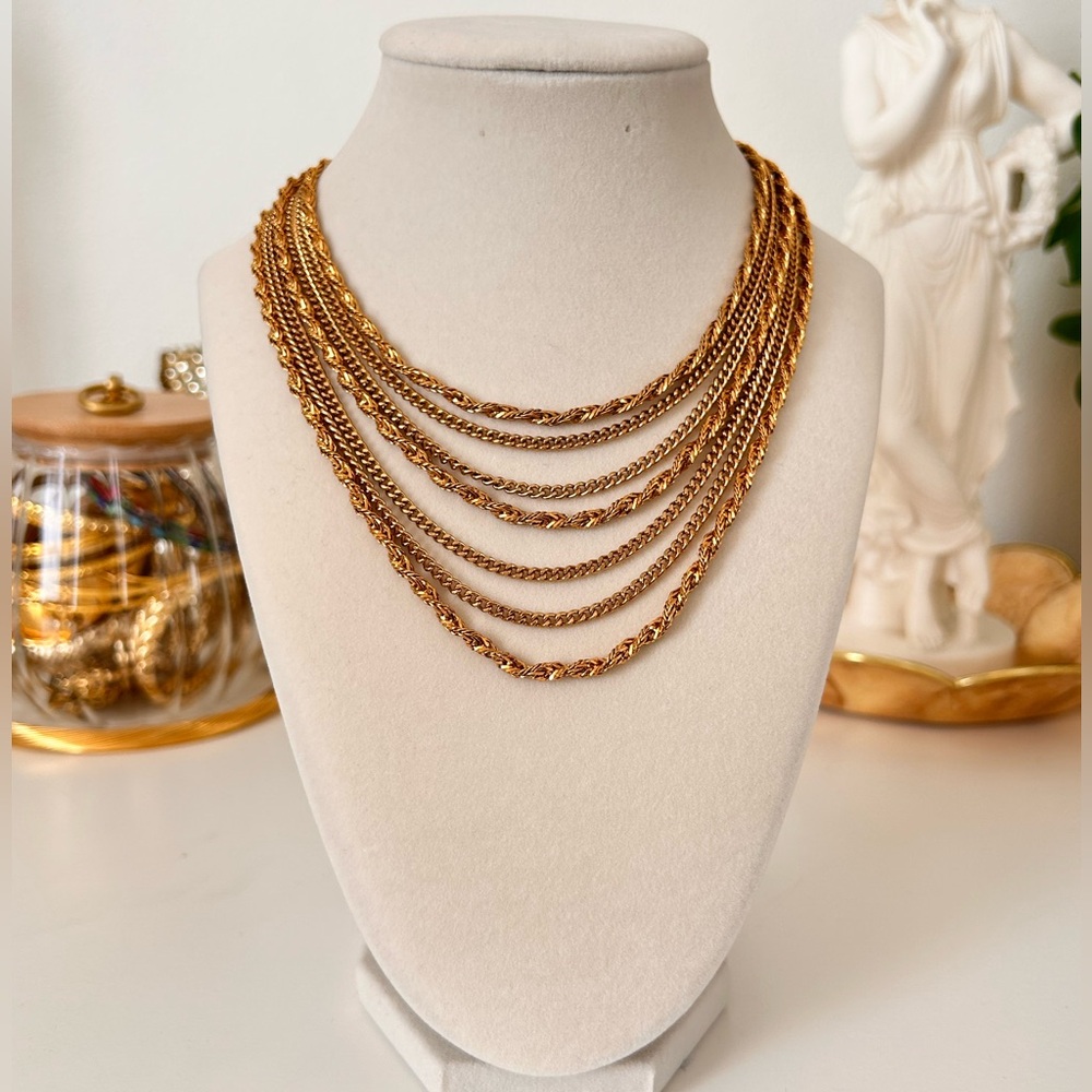 Monet Gold Necklace